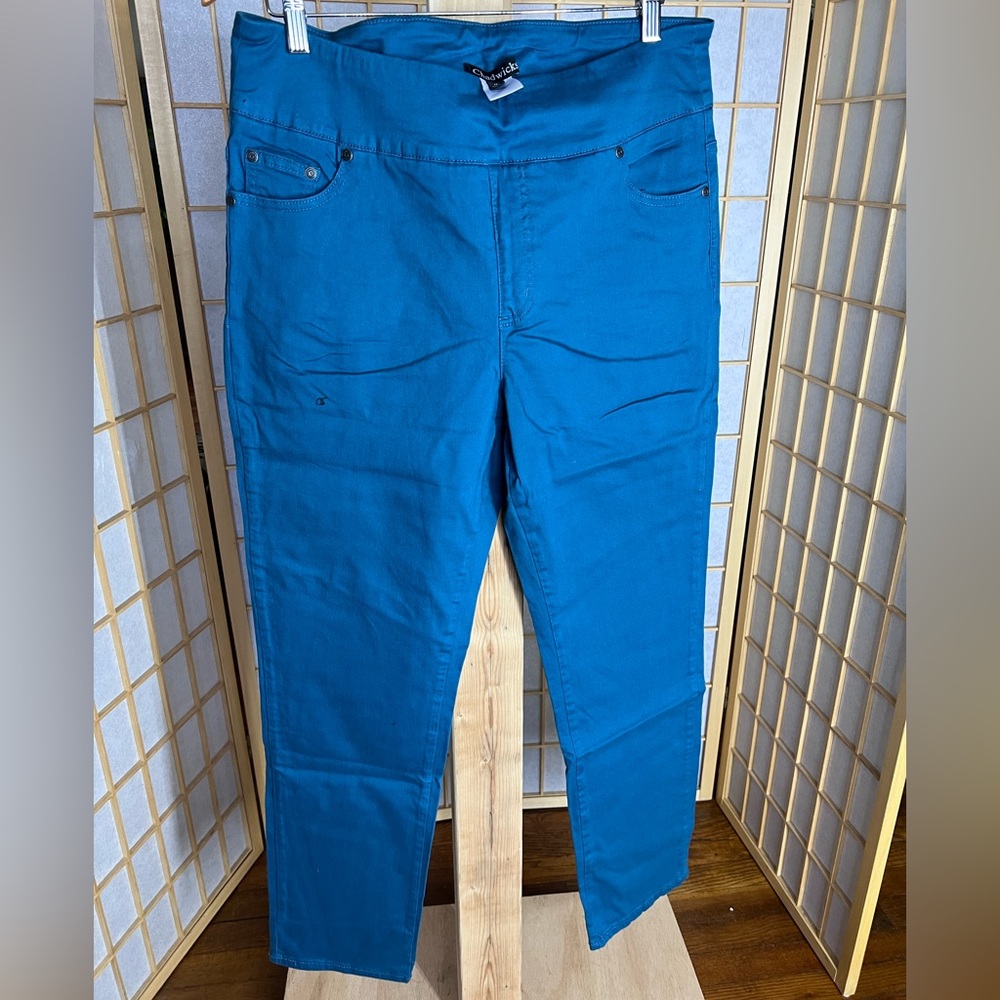 Chadwick’s Comfort waist straight leg Denim Size 16 womens